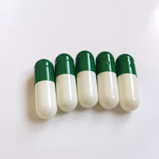 Vegetarian Plant Material Vegan Empty Hard White Capsule All Size and All Color