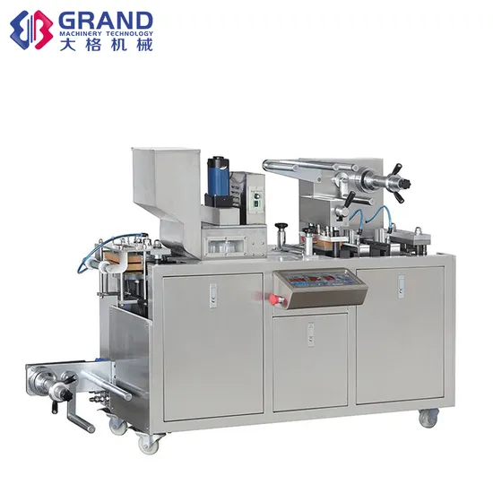 Dpp-80 Automatic Small Pharma Blister Packing Machine Capsule Pill Tablet Packing Machine