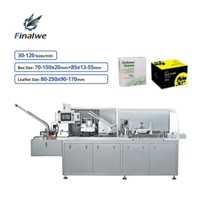 Fully Automatic Cartoner Packaging Small Bag Sachet Blister Board Plate Bottle Auto Box Packing Cartoning Machine for Pharma